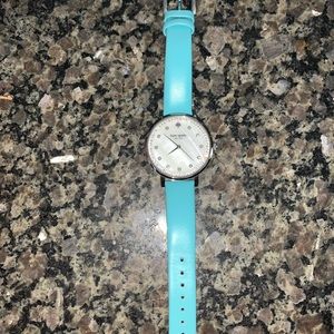 Teal Kate spade watch